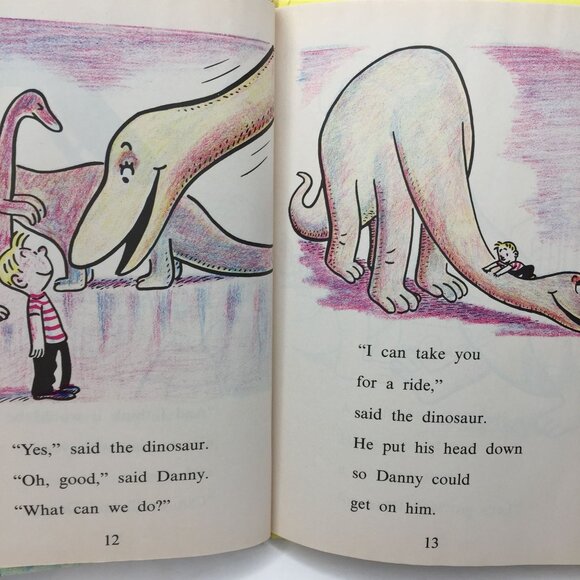 Vintage Lot 2 Kid Books Molly And The Slow Teeth Danny And The Dinosaur Syd Hoff - Picture 3 of 12